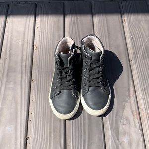 Boys Black “Leather” Boots